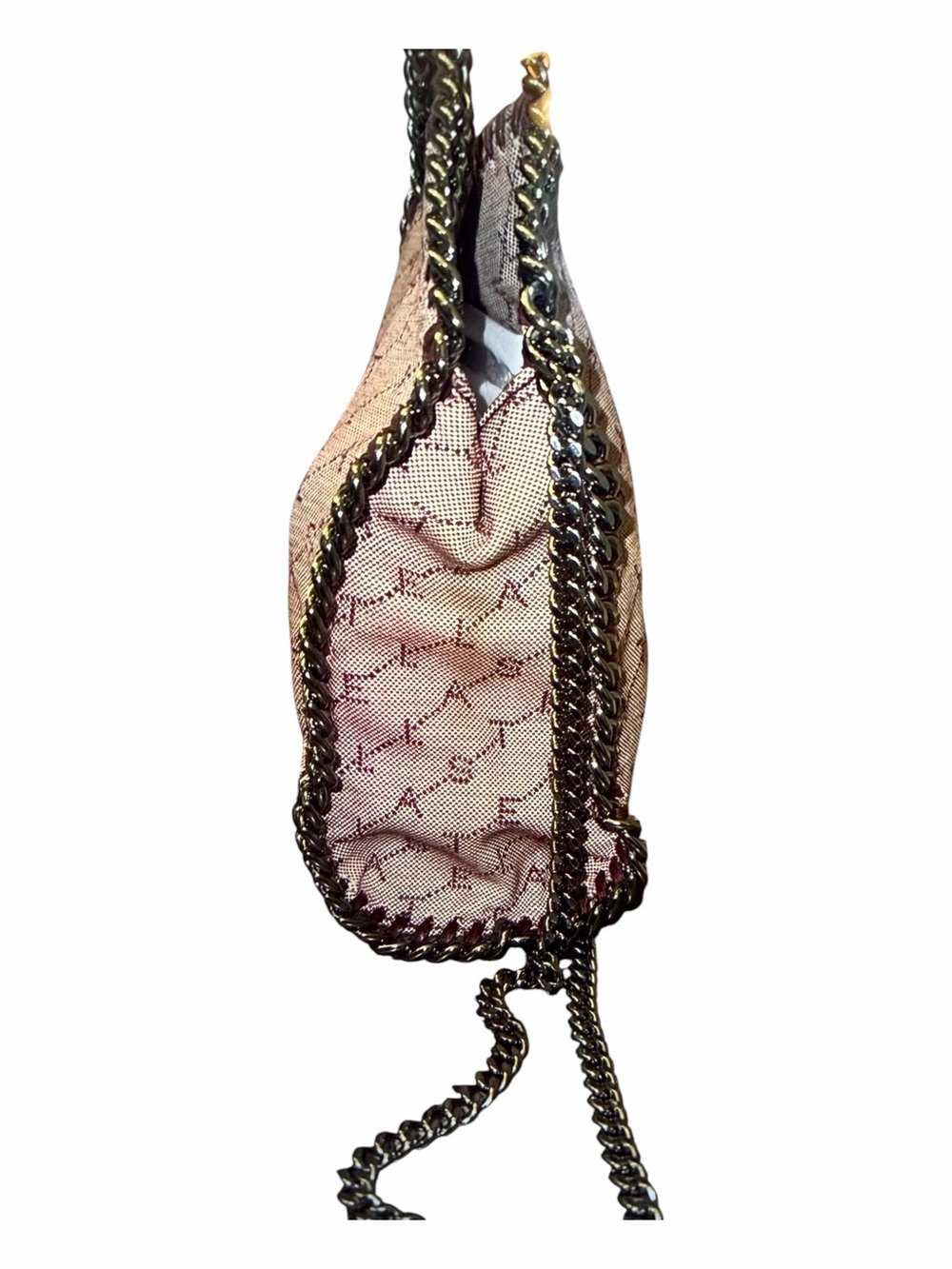 Stella McCartney Falabella Monogram Canvas Mini Tote Crossbody Bag 371223 - Picture 5 of 8